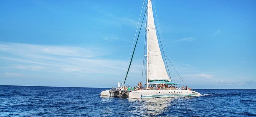 sailing catamaran