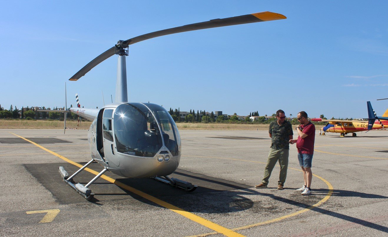 Helcipter we fly with