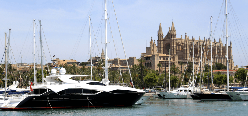 Sightseeing port of Palma